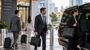 Transporte ejecutivo para empresas con chofer y vehículo privado para trasladar ejecutivos, colaboradores y visitantes.